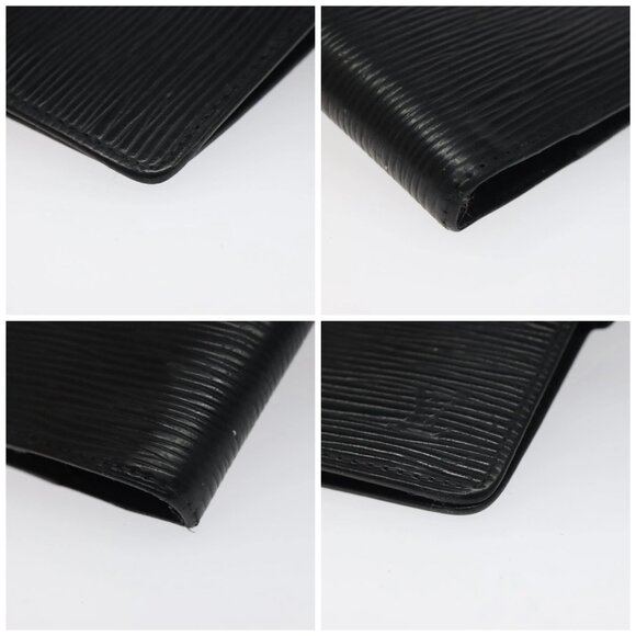 LOUIS VUITTON Epi Agenda PM Day Planner Cover Black R20052 LV Auth 106768 - Picture 16 of 16